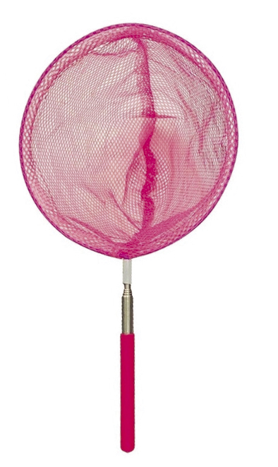 Port Lincoln Boat Supplies  Kids Fishing net With Telescopic Handle Pink